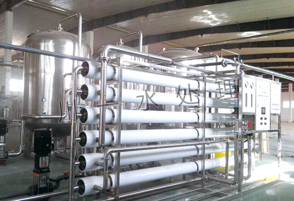 【川一股份】30T/H反滲透設備安裝調試完成
